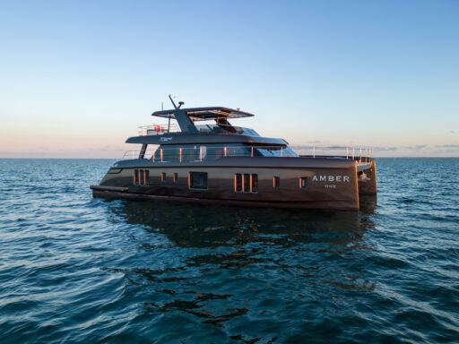 Sunreef enchants Venice with the new 70 Power Amber One