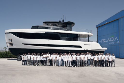 Arcadia Yachts secondo varo della nuova A80