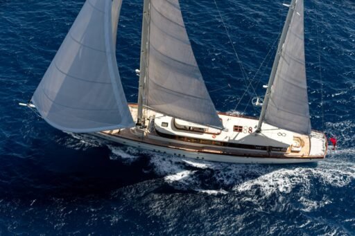 SIMENA, the 62-meter sailing superyacht
