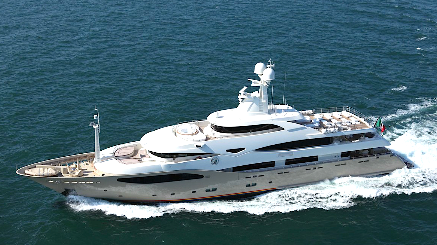 Videoworks signs the digital transformation of a superyacht